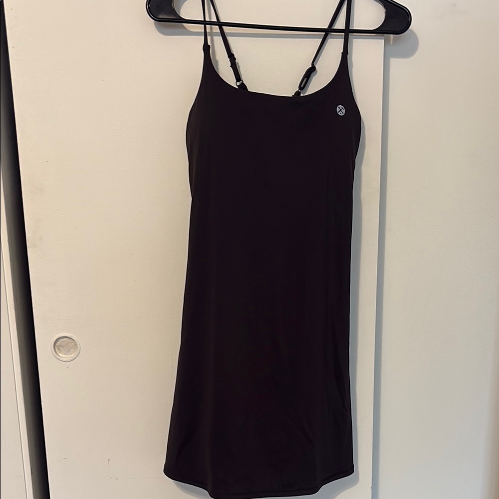 dixxon tennis dress with shorts underneath